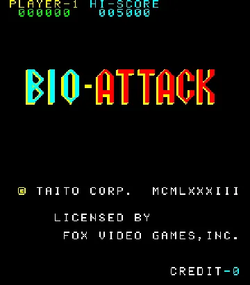 Bio Attack screen shot title